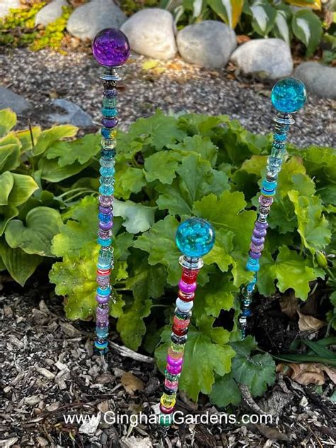 decorative garden stakes diy|DIY Garden Stakes: Crafting Durable Plant Supports at Home.